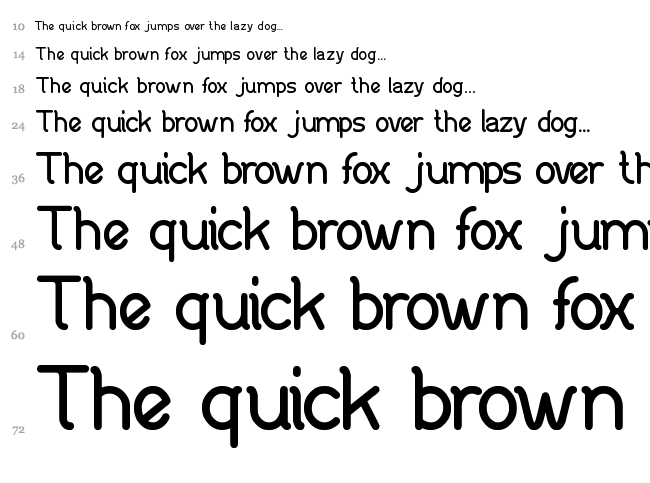 Dance fever font waterfall